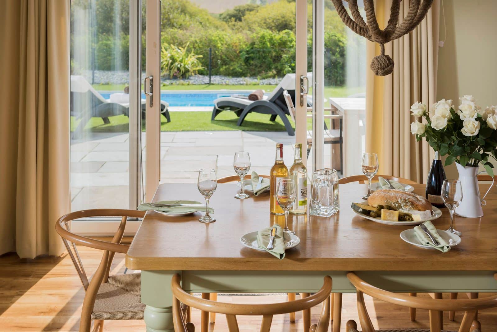 Large Luxury Holiday Homes Swimming Pool Cornwall UK