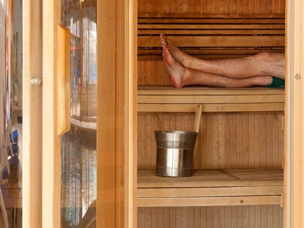 SandPiper lodge private sauna